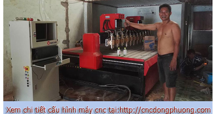 2Miễn phí đào tạo sửa chữa khi mua máy chạm gỗ cnc Đông Phương