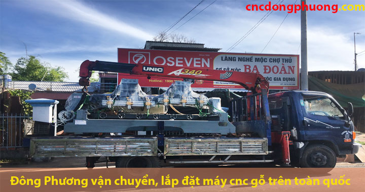 Bao vận chuyển, lắp đặt máy cnc gỗ, máy cnc 1325 tại TP HCM, Đồng Nai